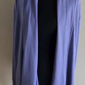 Athleta Pranayama Restore Wrap Cardigan SP Small Petite Purple Soft Cozy Comfy